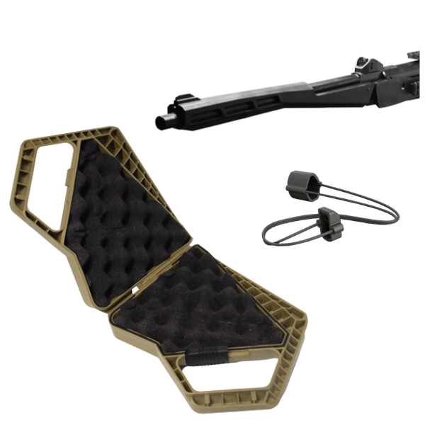 RIFLE RETRACTIL BLACK BUNKER .22 BM8